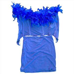 Slash Neck Women’s Spaghetti Straps Mini Dress